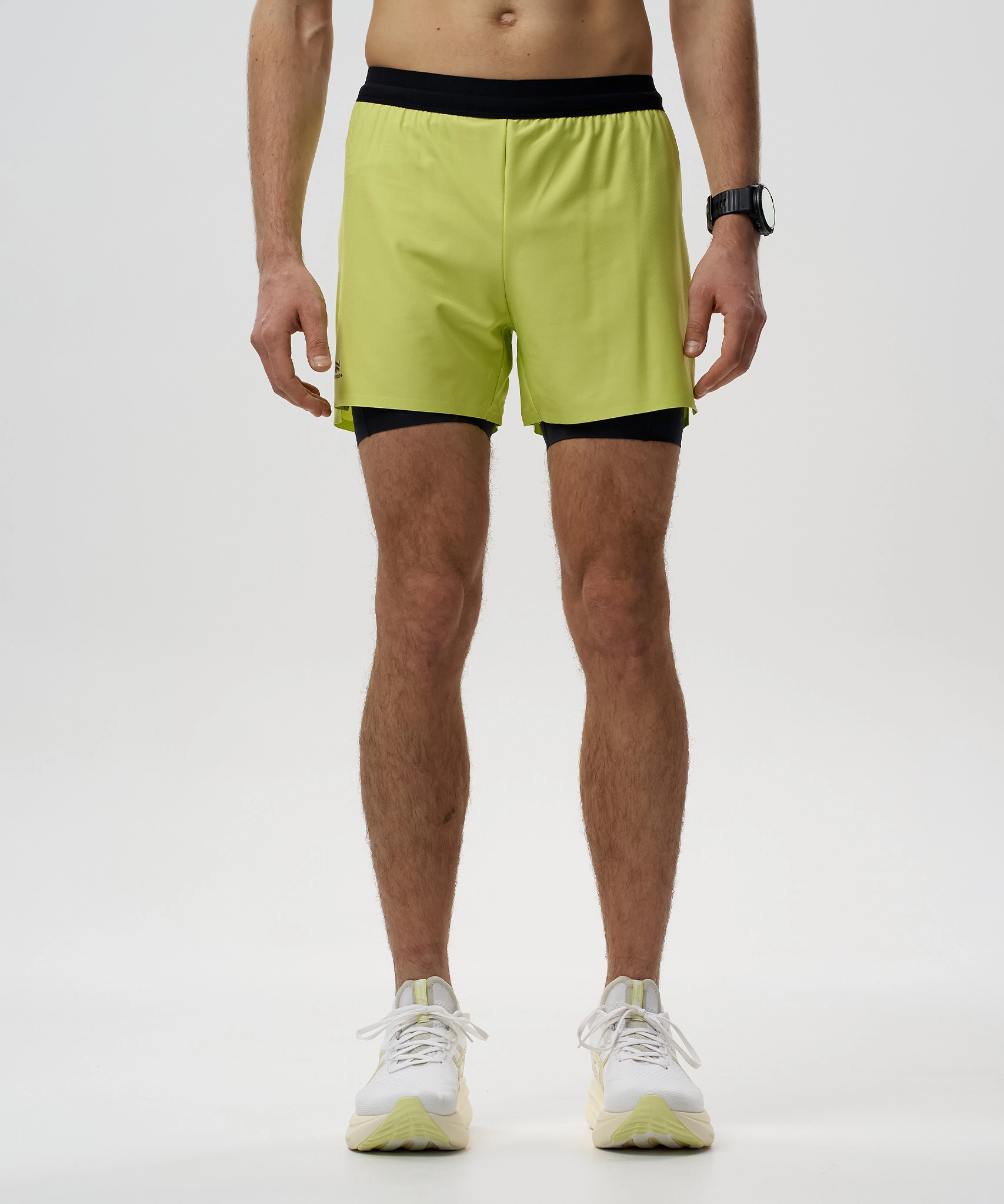 Шорты 2 в 1 Nordski Road Black