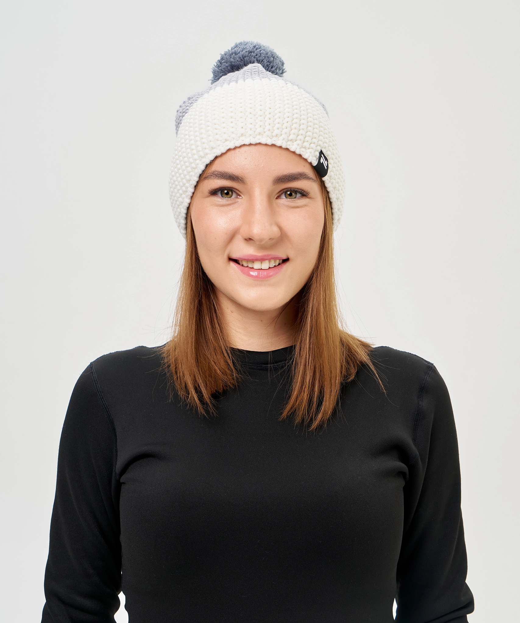 Шапка Nordski Frosty Pink/Grey