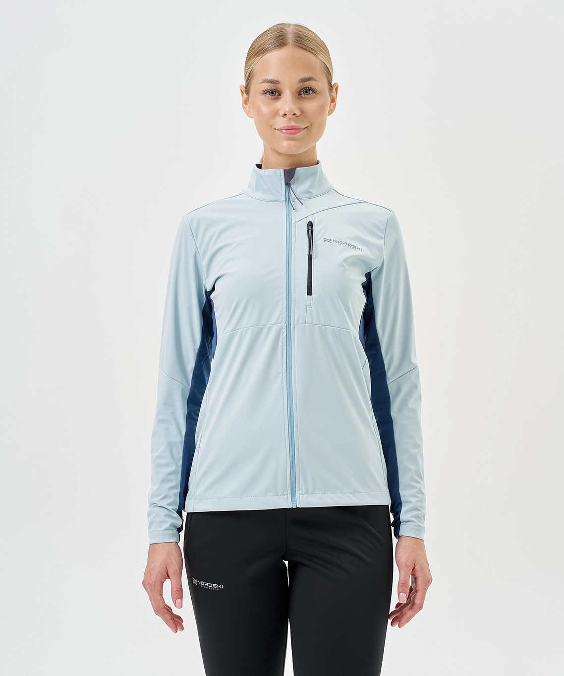 Тренировочная куртка Nordski PRO TOUR White/Deep/Red W