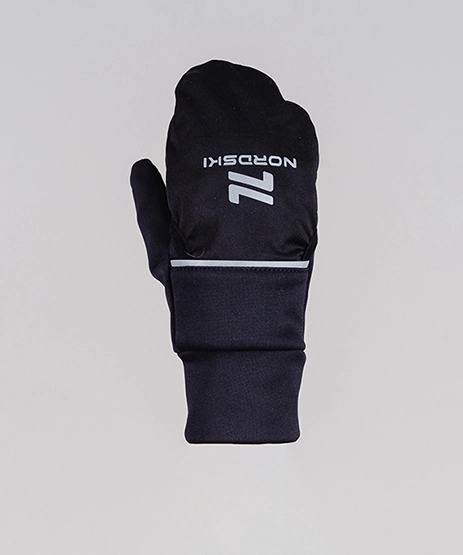 Варежки-перчатки Nordski Run Black