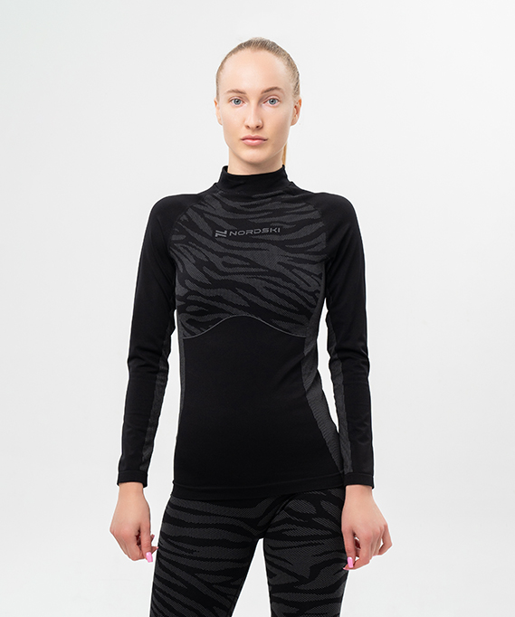 Комплект термобелья Nordski Snake Black/Grey W