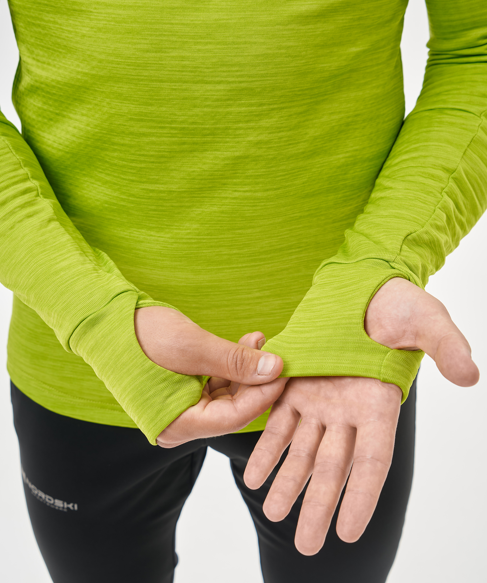 Лонгслив Nordski Impulse Lime