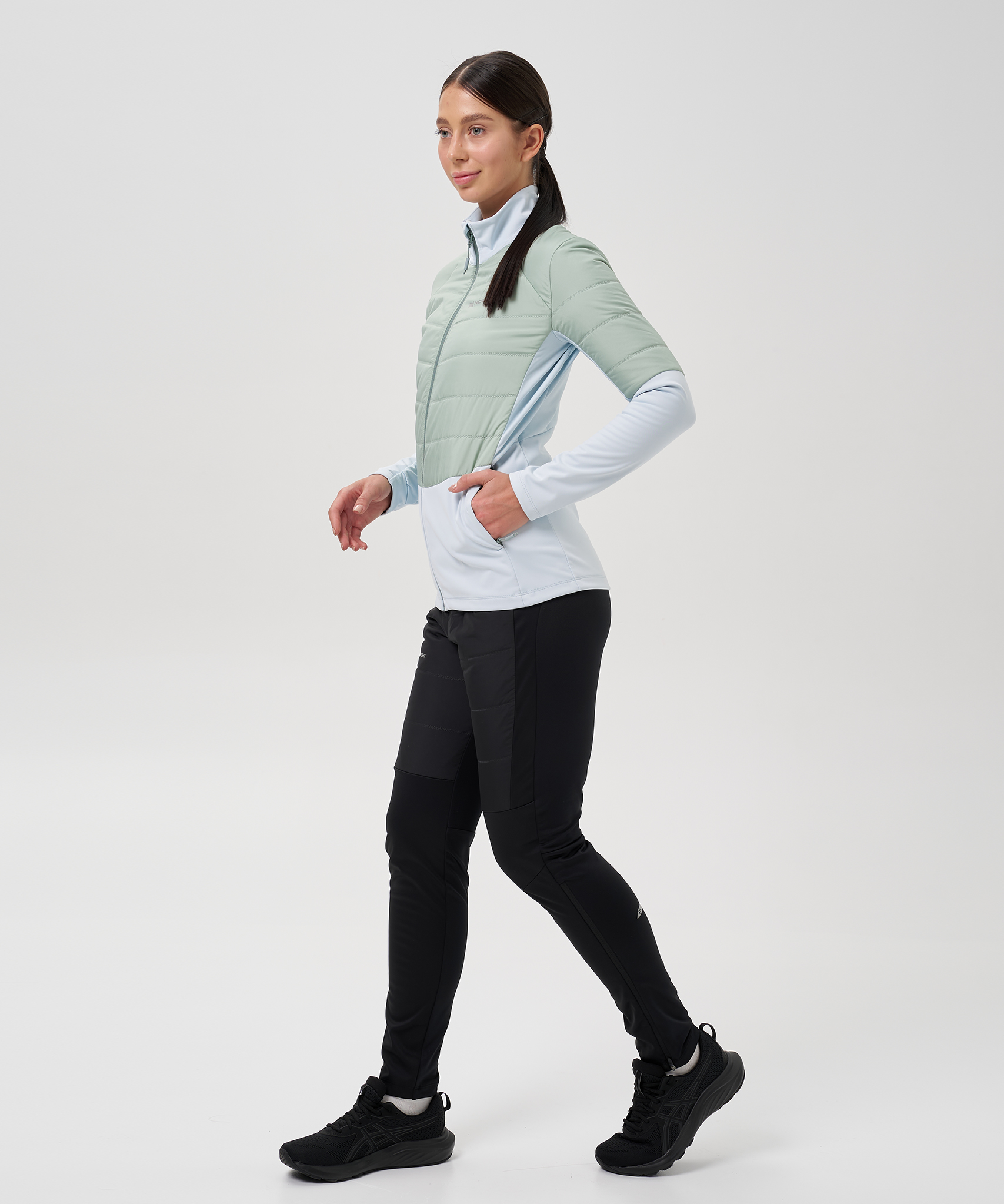 Куртка Nordski Hybrid Pro 2.0 Pearl Blue/Ice Mint W