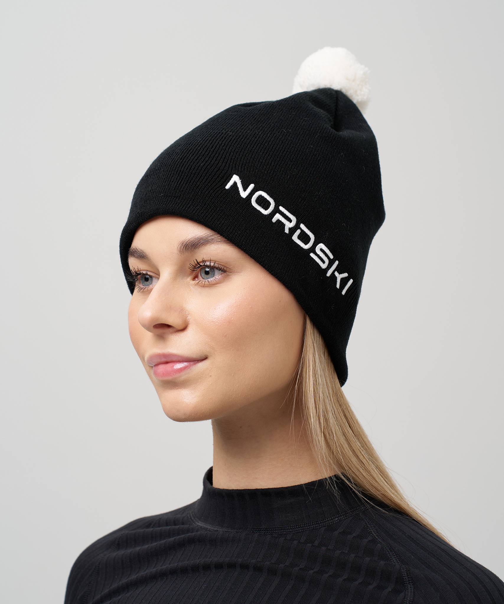Шапка Nordski Embroidery Black