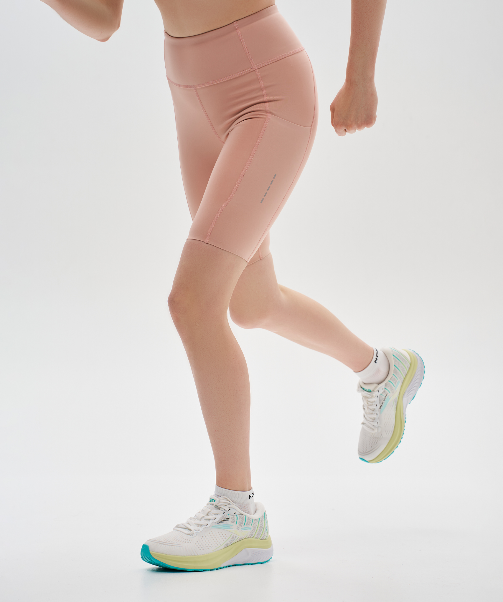 Тайтсы half Nordski Road Soft Pink W