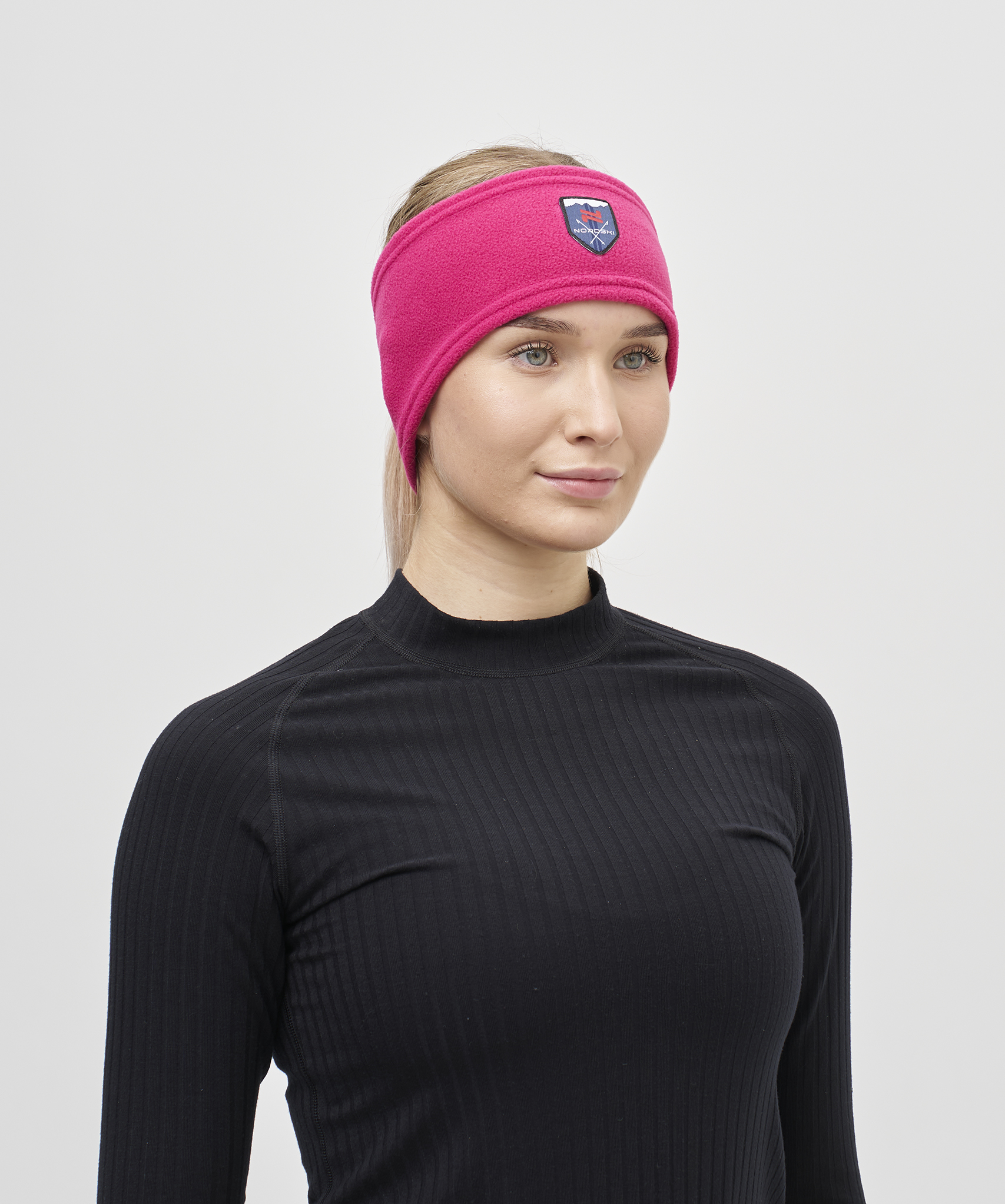 Повязка Nordski Fleece Warm Berry